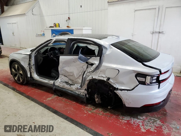 2023 Polestar 2 z VIN YSMEG3KA6PL133061, wystawiony jako Copart lot #56225035 z przebiegiem Nie podano mil oraz Szkoda całkowita • Salvage title. Historia ofert i sprzedaży dostępna na DreamBid. Obrazek 2.