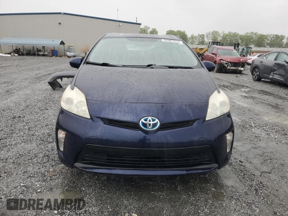 2013 Toyota Prius One with VIN JTDKN3DU1D0341471, listed as a Copart auction lot 52001815 with 207,181 mi miles and Salvage Title. Bid and sale history available at carsss.com. Image 5.