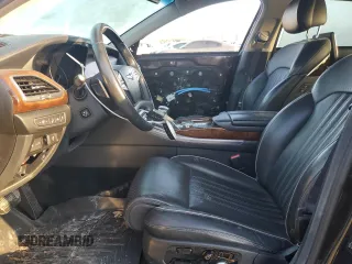 2018 Genesis G90 5.0L Ultimate with VIN KMHG54JHXJU041172, listed as a Copart auction lot 46804345 with 39,727 mi miles and Salvage Title. Bid and sale history available at carsss.com. Image 7.