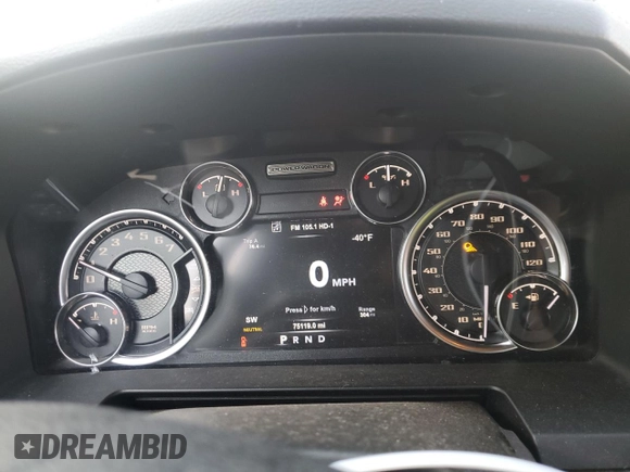 2018 Ram 2500 Power Wagon with VIN 3C6TR5EJ5JG313423, listed as a Copart auction lot 48806485 with 75,119 mi miles and Salvage Title. Bid and sale history available at carsss.com. Image 9.