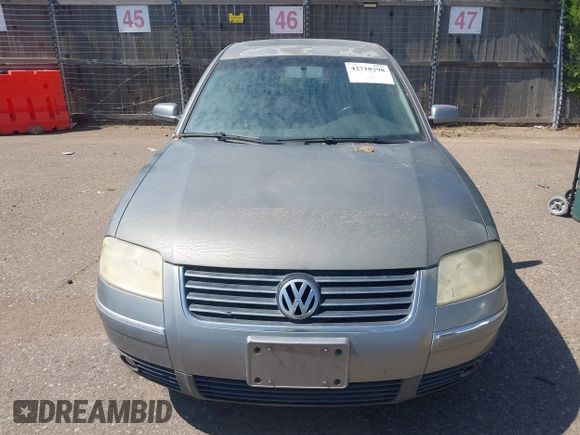 2003 Volkswagen Passat GLS z VIN WVWPD63B93P282332, wystawiony jako IAAI lot #42710298 z przebiegiem 206 409 mil mil oraz . Historia ofert i sprzedaży dostępna na DreamBid. Obrazek 6.