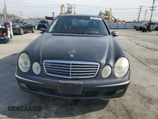 2004 Mercedes-Benz E-Class 5.0L with VIN WDBUF70JX4A500358, listed as a Copart auction lot 45217135 with 0 mi miles and Salvage Title. Bid and sale history available at carsss.com. Image 5.