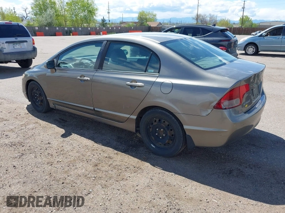 2008 Honda Civic LX with VIN 1HGFA165X8L022051, listed as a IAAI auction lot 42162390 with 206,753 mi miles and . Bid and sale history available at DreamBid. Image 3.