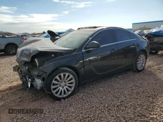 2011 Buick Regal CXL RL6 with VIN W04GU5GC5B1007565, listed as a Copart auction lot 89257555 with 110,632 mi miles and Salvage Title. Bid and sale history available at carsss.com. Image 1.