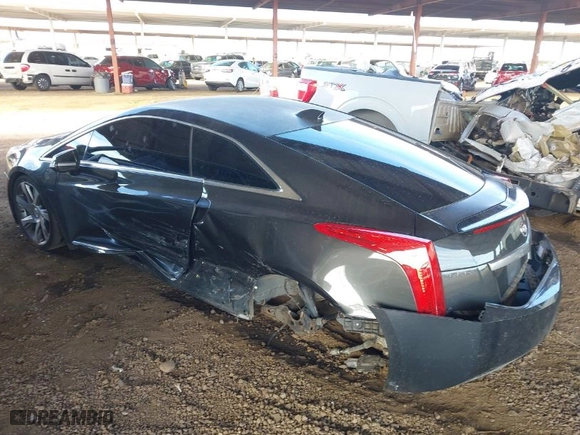 2014 Cadillac ELR with VIN 1G6RR1E41EU601063, listed as a IAAI auction lot 41637001 with NaN miles. Bid and sale history available at carsss.com. Image 14.