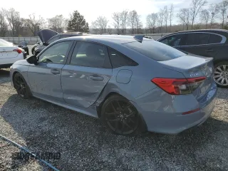 2024 Honda Civic Sedan Sport with VIN 2HGFE2F54RH583936, listed as a Copart auction lot 49465375 with 25,298 mi miles and Salvage Title. Bid and sale history available at carsss.com. Image 2.