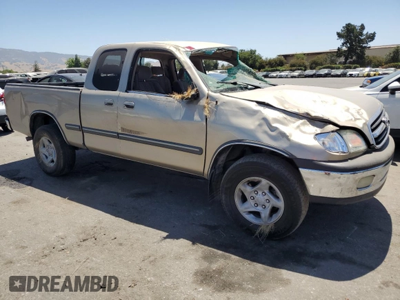 2001 Toyota Tundra SR5 with VIN 5TBRT34121S190183, listed as a Copart auction lot 58151034 with 198,512 mi miles and Non Repairable. Bid and sale history available at DreamBid. Image 4.