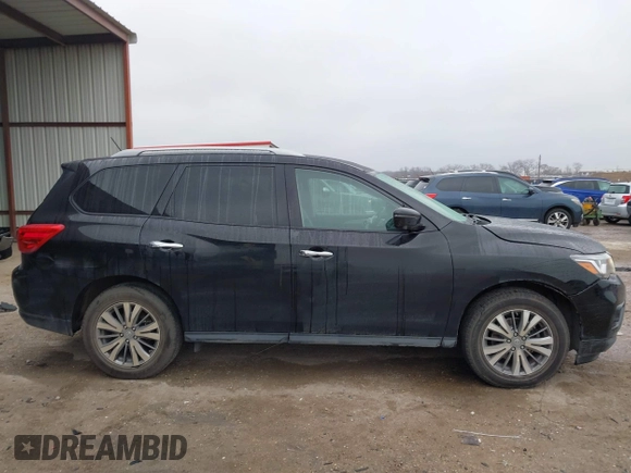 2018 Nissan Pathfinder SV with VIN 5N1DR2MN7JC633034, listed as a IAAI auction lot 41608707 with 118,694 mi miles. Bid and sale history available at carsss.com. Image 13.