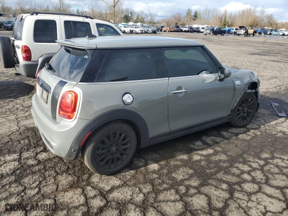2019 MINI Hardtop 2 Door Cooper S with VIN WMWXP7C50K2A52889, listed as a Copart auction lot 45509715 with 56,872 mi miles and Salvage Title. Bid and sale history available at carsss.com. Image 3.