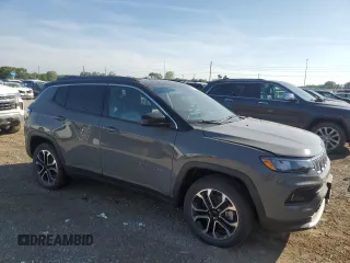 2024 Jeep Compass Limited with VIN 3C4NJDCN8RT576260, listed as a Copart auction lot 68357734 with 49 mi miles and Salvage Title. Bid and sale history available at carsss.com. Image 4.