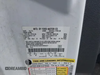 2013 Ford F-150 XL с VIN 1FTFW1EF3DFD90431, выставлен на аукционе IAAI как лот 42331105 с пробегом 68 321 миль миль и . История ставок и продаж доступна на DreamBid. Изображение 9.