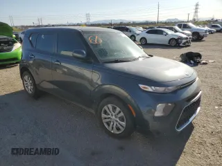 2021 Kia Soul S with VIN KNDJ23AU7M7760635, listed as a Copart auction lot 52636805 with 79,913 mi miles and Salvage Title. Bid and sale history available at DreamBid. Image 4.