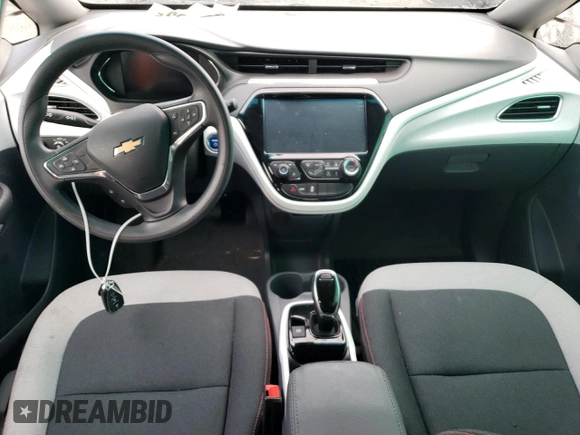 2020 Chevrolet Bolt EV LT with VIN 1G1FY6S02L4128863, listed as a Copart auction lot 43261433 with 18,594 mi miles. Bid and sale history available at carsss.com. Image 8.