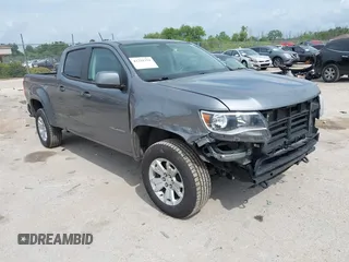 2022 Chevrolet Colorado 4WD LT with VIN 1GCGTCEN8N1126250, listed as a IAAI auction lot 42751251 with 115,582 mi miles and . Bid and sale history available at DreamBid. Image 1.