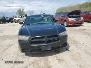 2013 Dodge Charger Police with VIN 2C3CDXAG1DH546897, listed as a Copart auction lot 54168825 with 158,551 mi miles and Salvage Title. Bid and sale history available at DreamBid. Image 5.