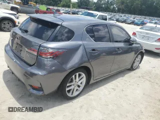 2015 Lexus CT 200h with VIN JTHKD5BH9F2218043, listed as a Copart auction lot 64250315 with 120,001 mi miles and Salvage title. Bid and sale history available at DreamBid. Image 3.