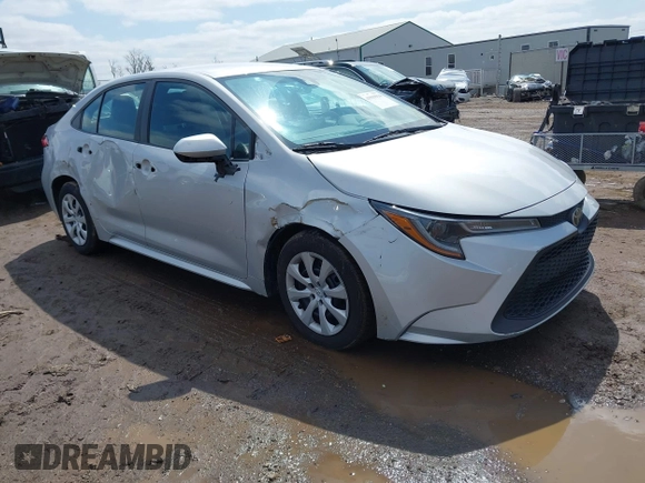 2022 Toyota Corolla LE with VIN 5YFEPMAE1NP333159, listed as a IAAI auction lot 41919934 with 143,348 mi miles and . Bid and sale history available at carsss.com. Image 1.