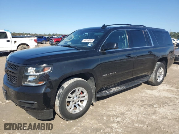 2020 Chevrolet Suburban LS with VIN 1GNSCGKC9LR126672, listed as a Copart auction lot 43216245 with 132,775 mi miles and Salvage title. Bid and sale history available at DreamBid. Image 1.