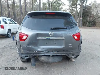 2017 Nissan Pathfinder SV with VIN 5N1DR2MM5HC619196, listed as a IAAI auction lot 41410299 with 105,446 mi miles. Bid and sale history available at carsss.com. Image 17.