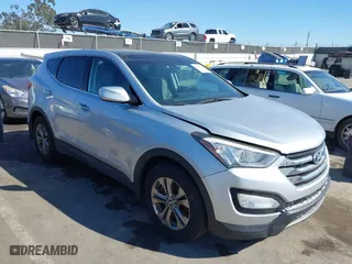2013 Hyundai Santa Fe Sport with VIN 5XYZUDLB7DG102122, listed as a IAAI auction lot 41880263 with 236,362 mi miles. Bid and sale history available at carsss.com. Image 1.