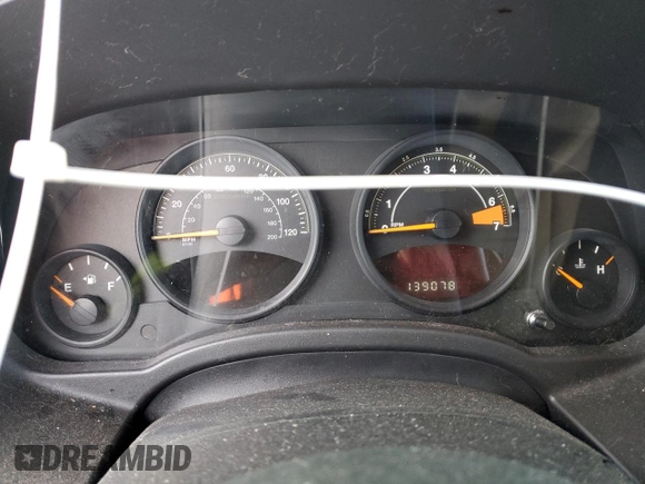 2014 Jeep Compass Sport with VIN 1C4NJCBA7ED925577, listed as a Copart auction lot 83315104 with 139,078 mi miles and Salvage Title. Bid and sale history available at carsss.com. Image 9.