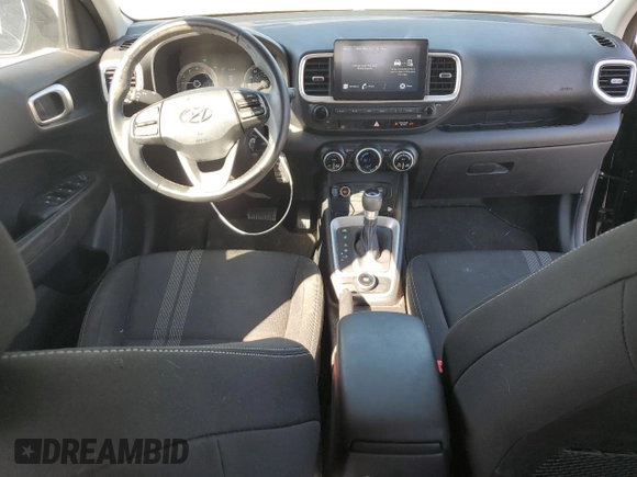 2021 Hyundai Venue SEL with VIN KMHRC8A32MU126490, listed as a Copart auction lot 48974615 with 48,857 mi miles and Salvage title. Bid and sale history available at DreamBid. Image 8.
