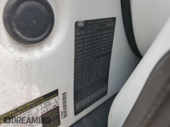 2018 Land Rover Range Rover Velar R-Dynamic HSE z VIN SALYM2RX8JA741648, wystawiony jako Copart lot #55562745 z przebiegiem 54 119 mil mil oraz Szkoda całkowita • Salvage title. Historia ofert i sprzedaży dostępna na DreamBid. Obrazek 13.