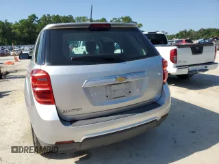 2017 Chevrolet Equinox LS with VIN 2GNALBEK0H1553742, listed as a Copart auction lot 54443965 with 133,884 mi miles and Salvage Title. Bid and sale history available at DreamBid. Image 6.