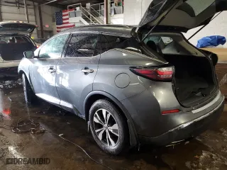 2020 Nissan Murano SV with VIN 5N1AZ2BS9LN119396, listed as a Copart auction lot 42634485 with 33,424 mi miles and Salvage Title. Bid and sale history available at carsss.com. Image 2.