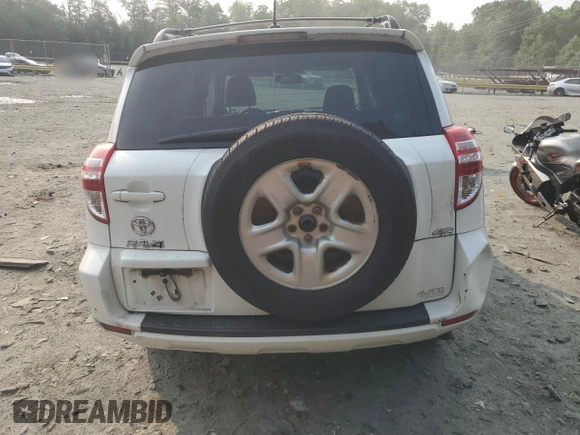 2012 Toyota RAV4 with VIN JTMBF4DV3C5053979, listed as a Copart auction lot 59020105 with 127,501 mi miles and Salvage title. Bid and sale history available at DreamBid. Image 6.