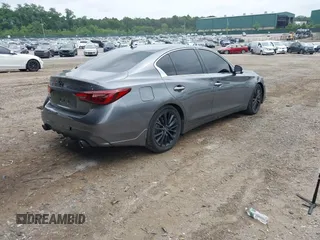 2018 Infiniti Q50 3.0t SPORT with VIN JN1EV7AR4JM432729, listed as a IAAI auction lot 39949005 with 67,743 mi miles. Bid and sale history available at carsss.com. Image 4.