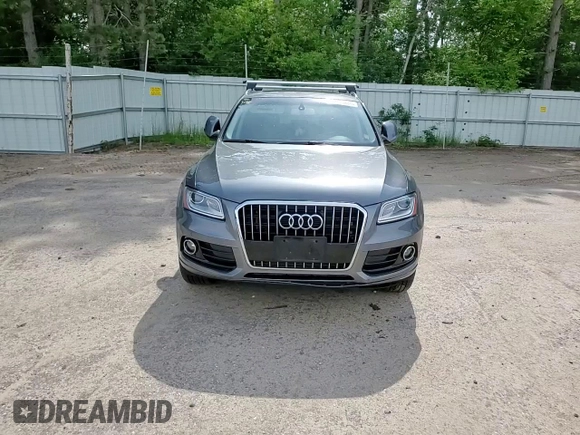 2015 Audi Q5 Premium Plus with VIN WA1LFAFP7FA111955, listed as a Copart auction lot 60423655 with 177,604 mi miles and Salvage title. Bid and sale history available at DreamBid. Image 14.