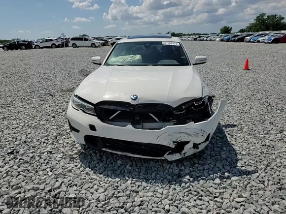 2020 BMW 3 Series 330i with VIN 3MW5R1J04L8B04952, listed as a Copart auction lot 51504575 with 0 mi miles and Non Repairable. Bid and sale history available at carsss.com. Image 11.