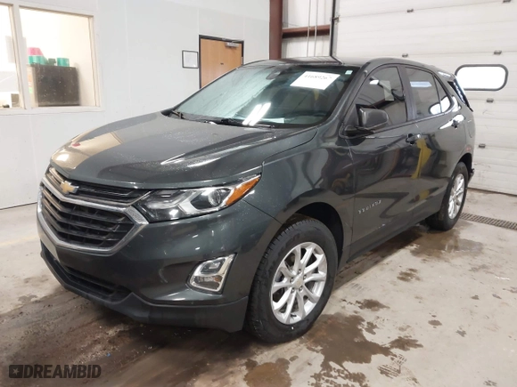 2020 Chevrolet Equinox LS with VIN 3GNAXSEV4LS585766, listed as a IAAI auction lot 41689267 with 88,641 mi miles. Bid and sale history available at carsss.com. Image 17.