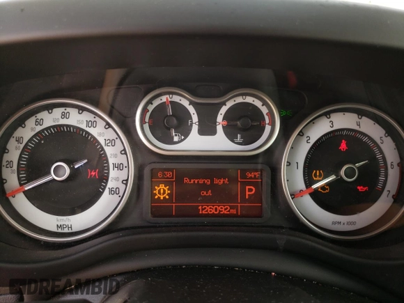 2014 FIAT 500L Trekking with VIN ZFBCFADH2EZ006597, listed as a Copart auction lot 71991734 with 126,092 mi miles and Salvage Title. Bid and sale history available at carsss.com. Image 9.