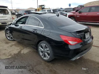 2018 Mercedes-Benz CLA 250 with VIN WDDSJ4EB6JN573633, listed as a Copart auction lot 72726593 with 43,716 mi miles and . Bid and sale history available at DreamBid. Image 2.