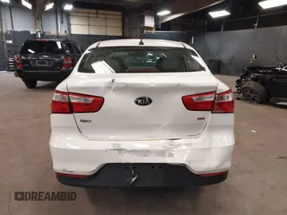 2016 Kia Rio LX with VIN KNADM4A38G6647353, listed as a IAAI auction lot 41822464 with 88,801 mi miles. Bid and sale history available at carsss.com. Image 16.