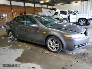 2008 Acura TL with VIN 19UUA66218A003782, listed as a Copart auction lot 52126805 with 90,736 mi miles and Salvage Title. Bid and sale history available at carsss.com. Image 4.