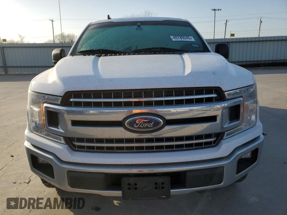 2020 Ford F-150 XL with VIN 1FTEW1CP4LKD96087, listed as a Copart auction lot 49789245 with 136,149 mi miles and Salvage Title. Bid and sale history available at carsss.com. Image 5.