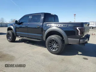 2020 Ford F-150 Raptor with VIN 1FTFW1RG5LFB42473, listed as a Copart auction lot 47402535 with 65,920 mi miles and Salvage Title. Bid and sale history available at carsss.com. Image 2.