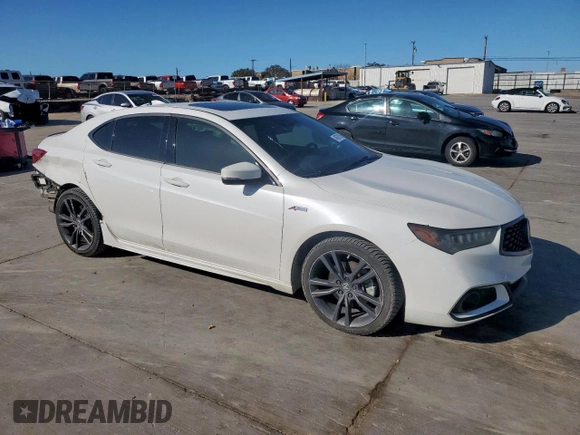 2018 Acura TLX w/A-SPEC Pkg z VIN 19UUB2F67JA000092, wystawiony jako Copart lot #48678105 z przebiegiem 99 106 mil mil oraz Szkoda całkowita • Salvage title. Historia ofert i sprzedaży dostępna na DreamBid. Obrazek 4.