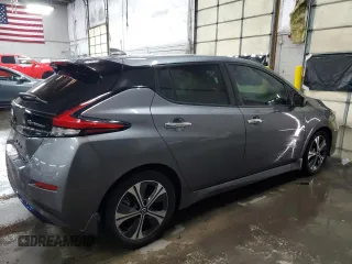 2020 Nissan LEAF SV with VIN 1N4AZ1CP5LC309710, listed as a Copart auction lot 45917895 with 59,758 mi miles and Clean title. Bid and sale history available at DreamBid. Image 3.