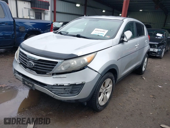 2012 Kia Sportage LX with VIN KNDPB3A27C7290386, listed as a IAAI auction lot 41634101 with 116,807 mi miles. Bid and sale history available at carsss.com. Image 17.