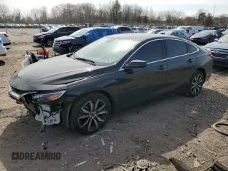 2023 Chevrolet Malibu RS with VIN 1G1ZG5ST0PF128245, listed as a Copart auction lot 48771525 with 51,676 mi miles and Salvage Title. Bid and sale history available at DreamBid. Image 1.