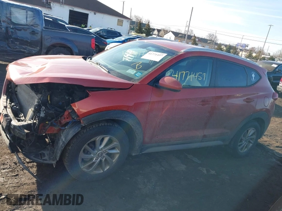2017 Hyundai Tucson SE with VIN KM8J3CA46HU424815, listed as a IAAI auction lot 41771457 with 104,698 mi miles. Bid and sale history available at carsss.com. Image 14.