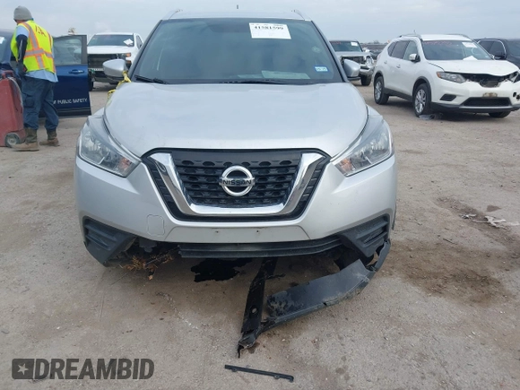 2019 Nissan Kicks S with VIN 3N1CP5CU7KL544735, listed as a IAAI auction lot 41581599 with 135,348 mi miles and . Bid and sale history available at DreamBid. Image 6.