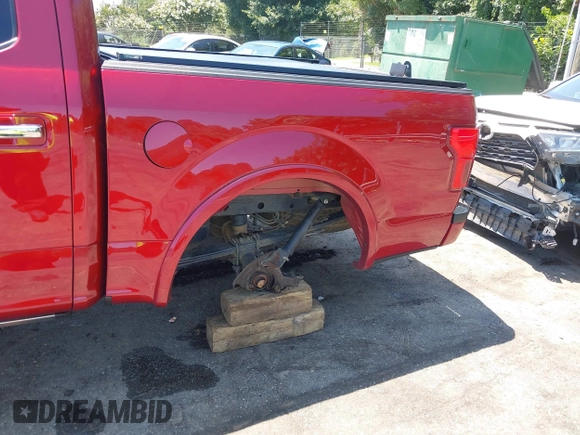 2018 Ford F-150 XL with VIN 1FTEW1EG7JFE58035, listed as a IAAI auction lot 42564558 with 122,577 mi miles and . Bid and sale history available at DreamBid. Image 21.
