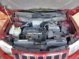 2011 Jeep Compass Latitude with VIN 1J4NF1FBXBD135429, listed as a Copart auction lot 54558405 with 111,222 mi miles and Salvage Title. Bid and sale history available at carsss.com. Image 12.