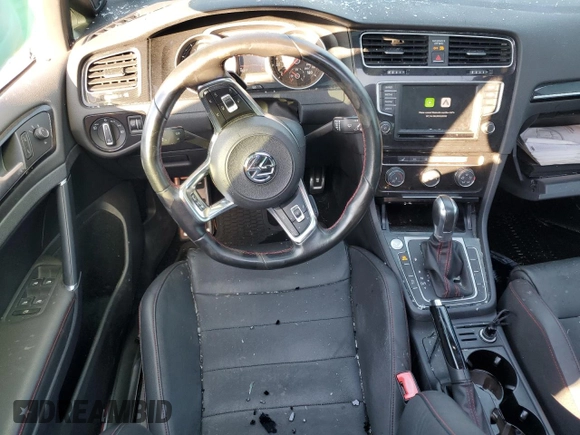 2017 Volkswagen GTI S z VIN 3VW447AU5HM002056, wystawiony jako Copart lot #56643855 z przebiegiem 48 841 mil mil oraz Szkoda całkowita • Salvage title. Historia ofert i sprzedaży dostępna na DreamBid. Obrazek 8.