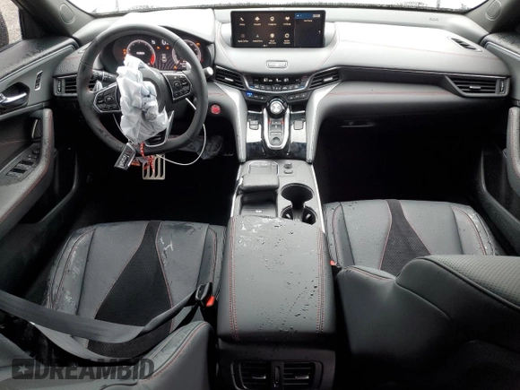 2024 Acura TLX w/A-Spec Package with VIN 19UUB6F5XRA001862, listed as a Copart auction lot 70484204 with 1,400 mi miles and Salvage Title. Bid and sale history available at carsss.com. Image 8.